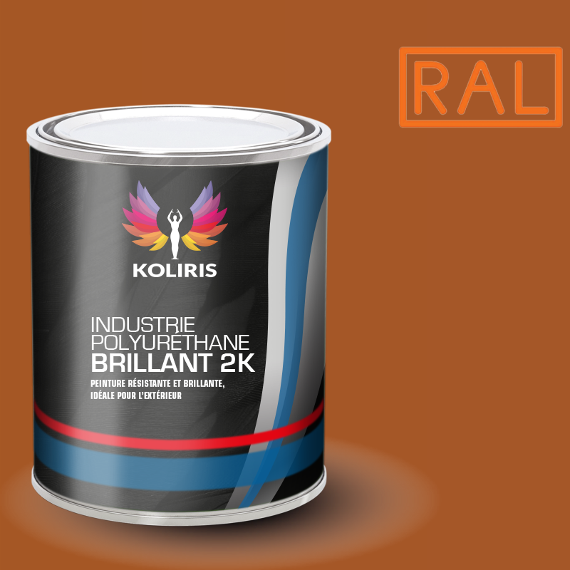 Peinture industrie 2K PU brillante Ral