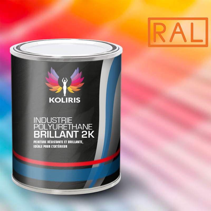 Peinture industrie 2K PU brillante Ral