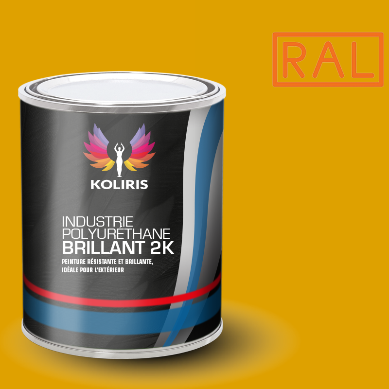 Peinture industrie 2K PU brillante Ral