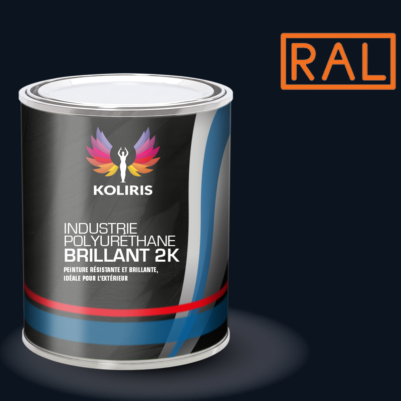 Peinture industrie 2K PU brillante Ral