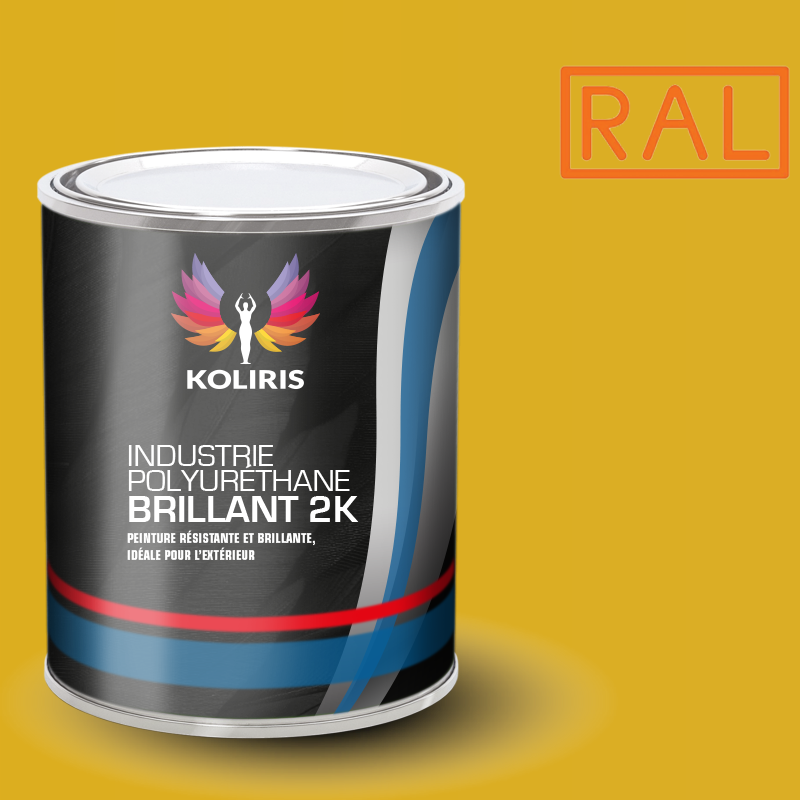 Peinture industrie 2K PU brillante Ral