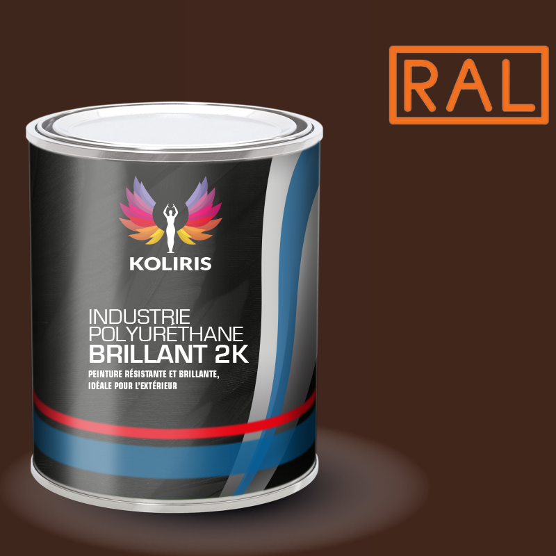 Peinture industrie 2K PU brillante Ral