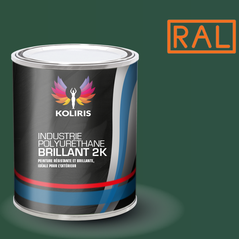 Peinture industrie 2K PU brillante Ral