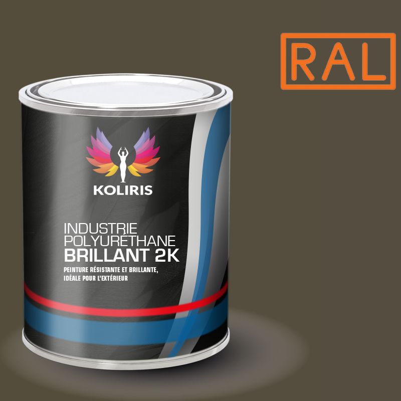 Peinture industrie 2K PU brillante Ral