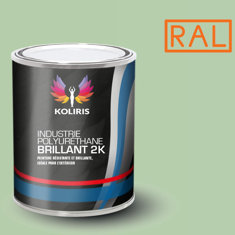 Peinture industrie 2K PU brillante Ral