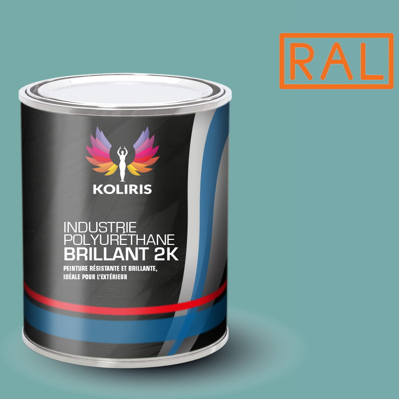 Peinture industrie 2K PU brillante Ral