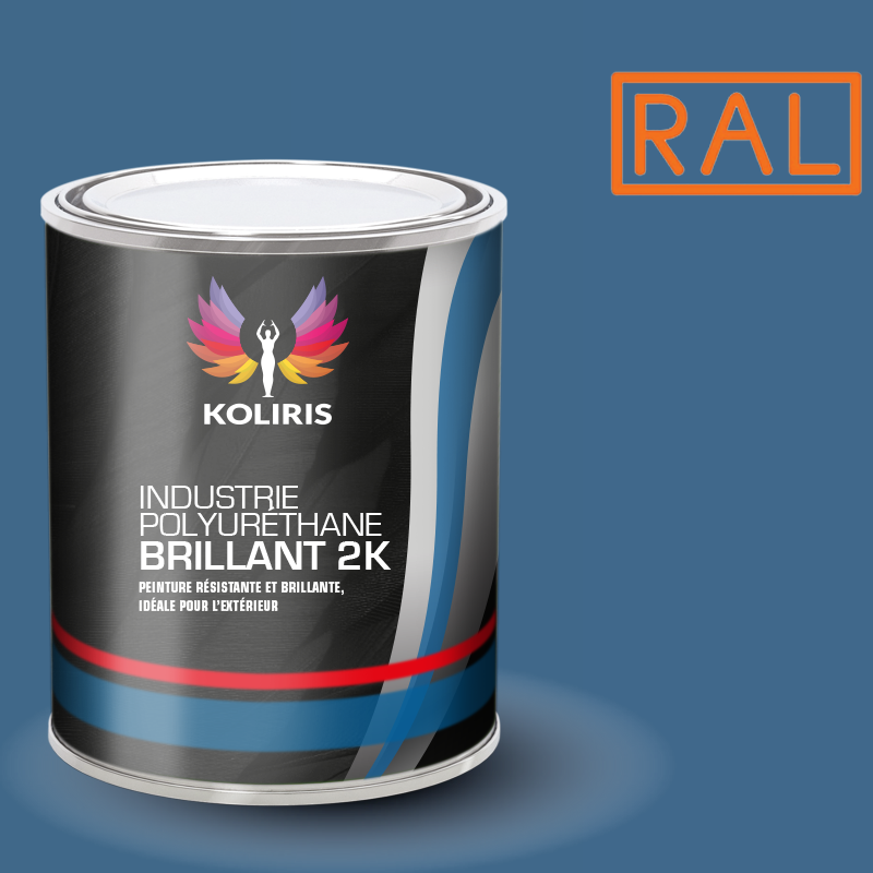 Peinture industrie 2K PU brillante Ral