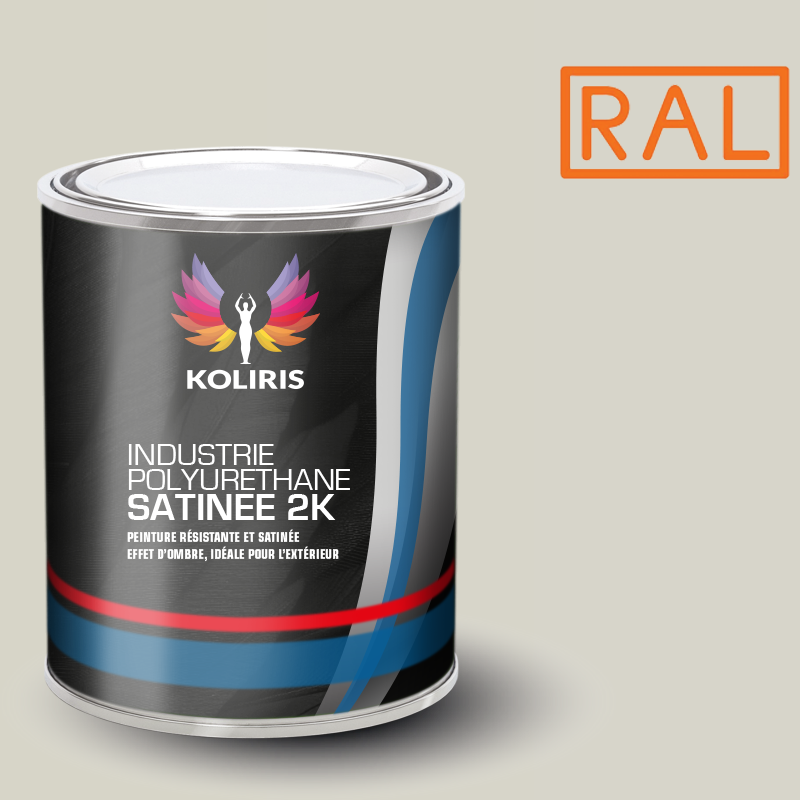 Peinture industrie 2K PU satinée Ral