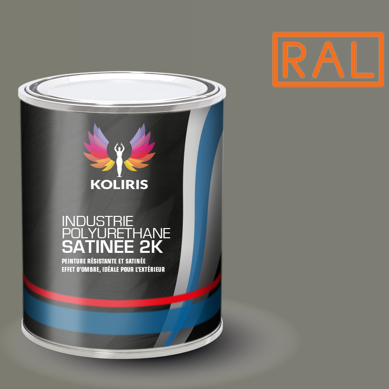 Peinture industrie 2K PU satinée Ral