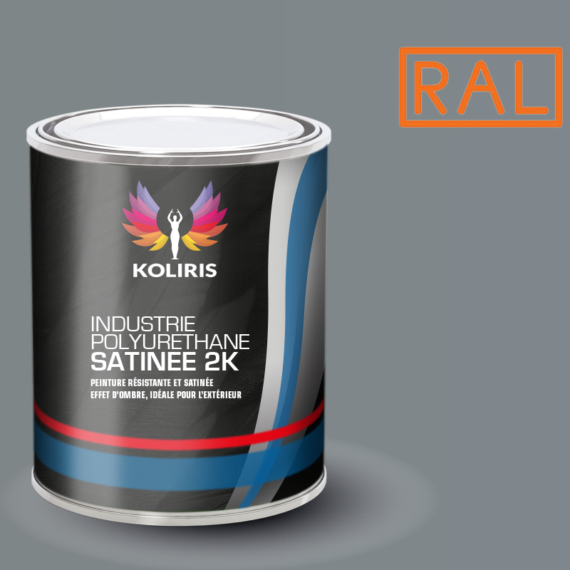 Peinture industrie 2K PU satinée Ral