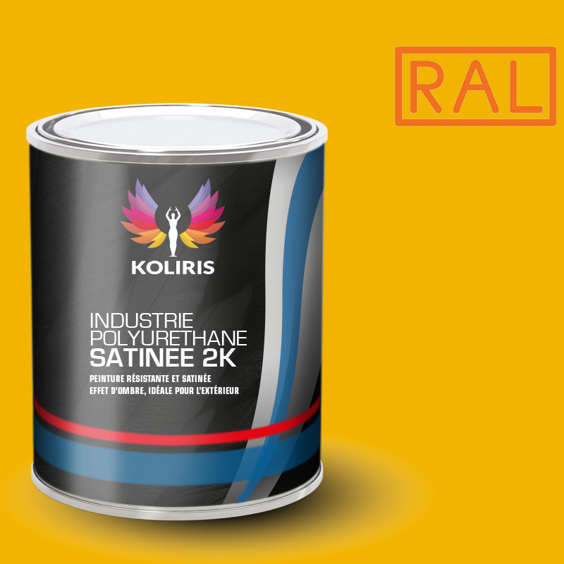 Peinture industrie 2K PU satinée Ral