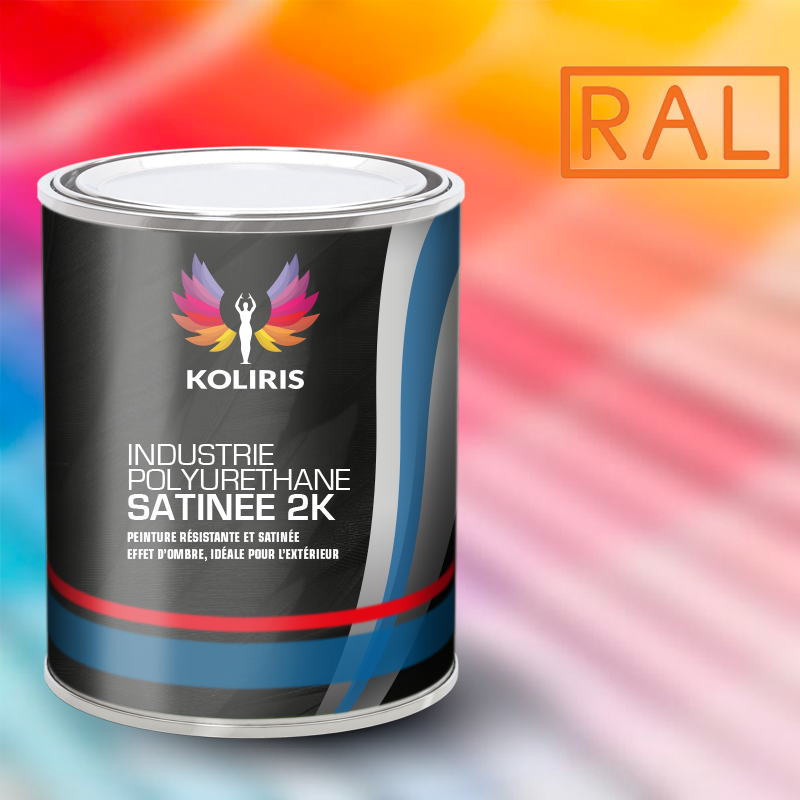 Peinture industrie 2K PU satinée Ral