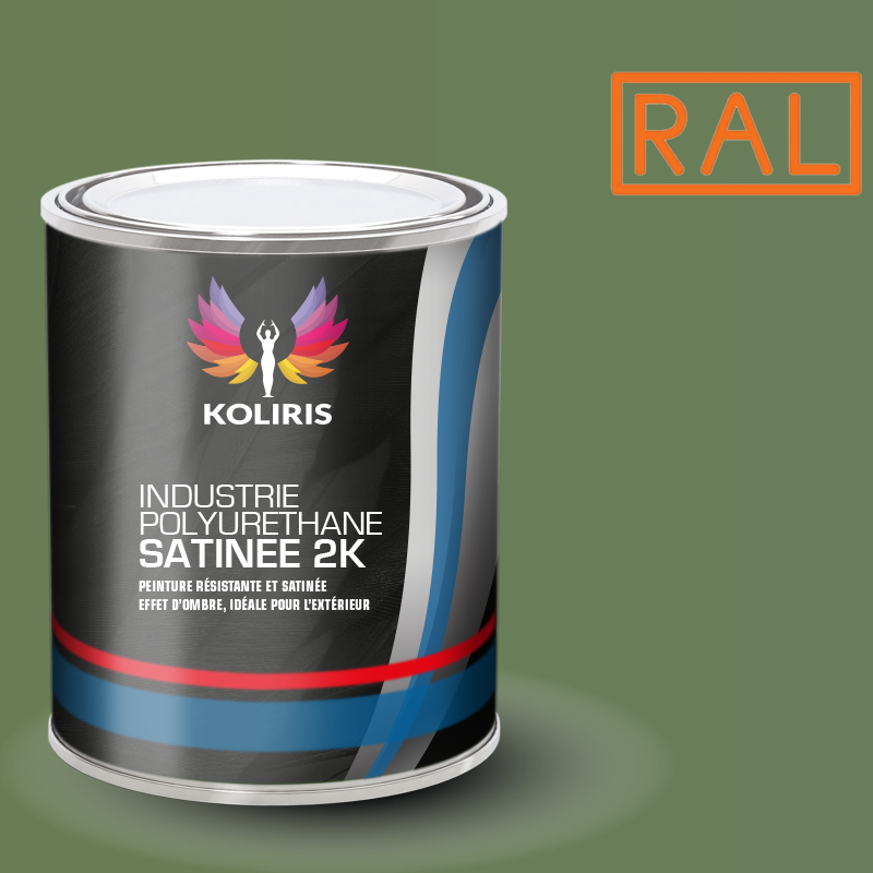 Peinture industrie 2K PU satinée Ral