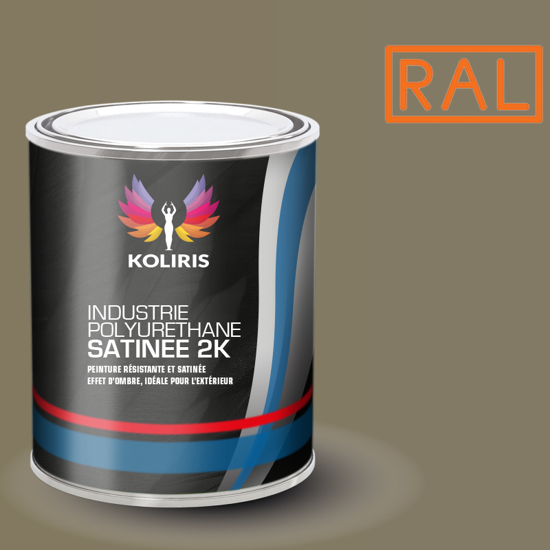 Peinture industrie 2K PU satinée Ral