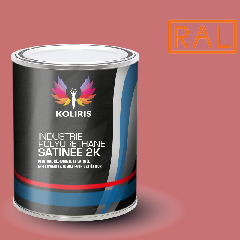 Peinture industrie 2K PU satinée Ral