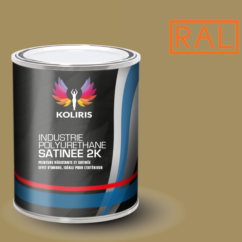 Peinture industrie 2K PU satinée Ral