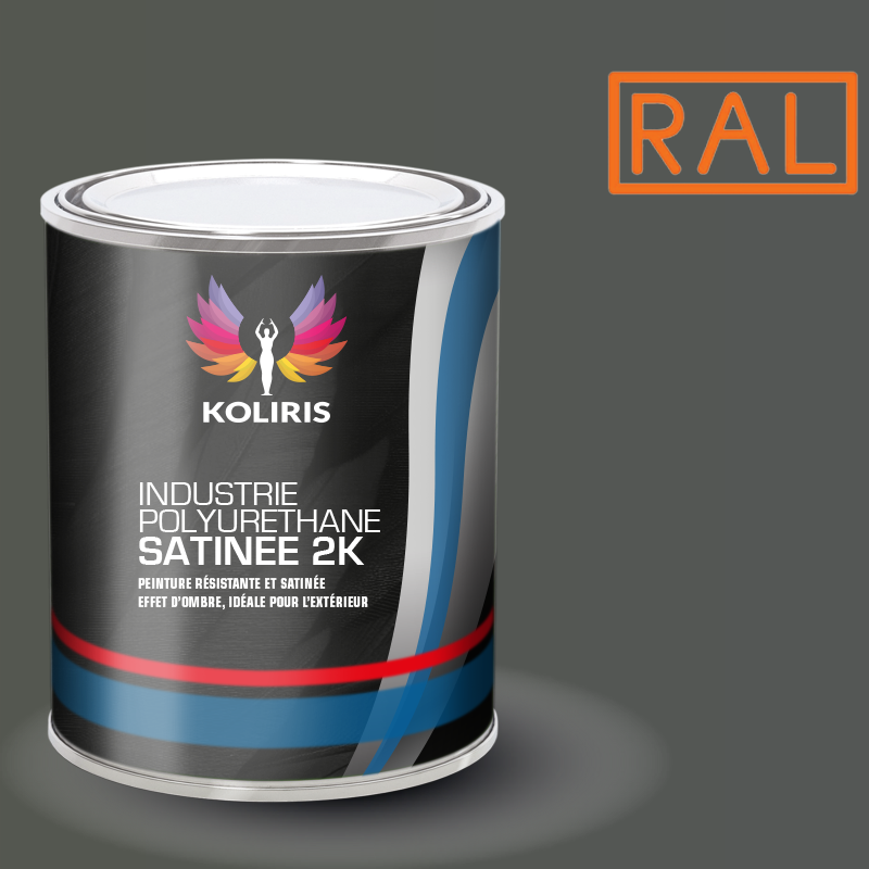 Peinture industrie 2K PU satinée Ral