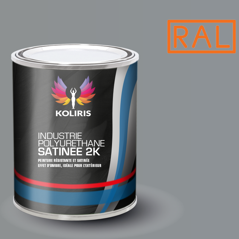 Peinture industrie 2K PU satinée Ral