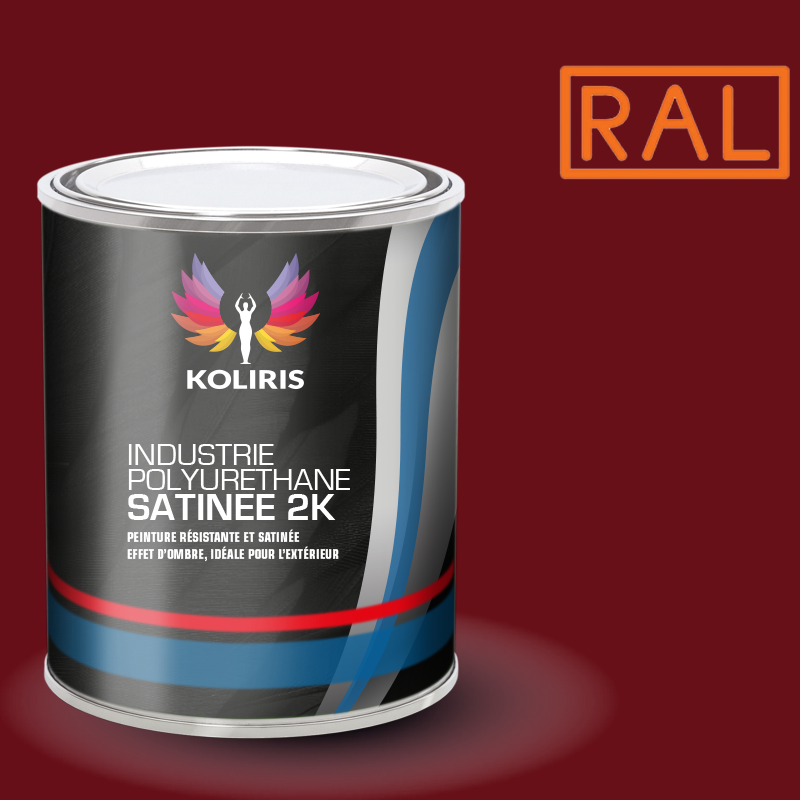 Peinture industrie 2K PU satinée Ral