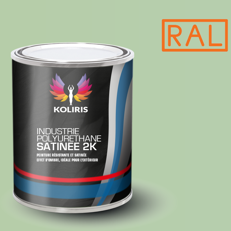 Peinture industrie 2K PU satinée Ral