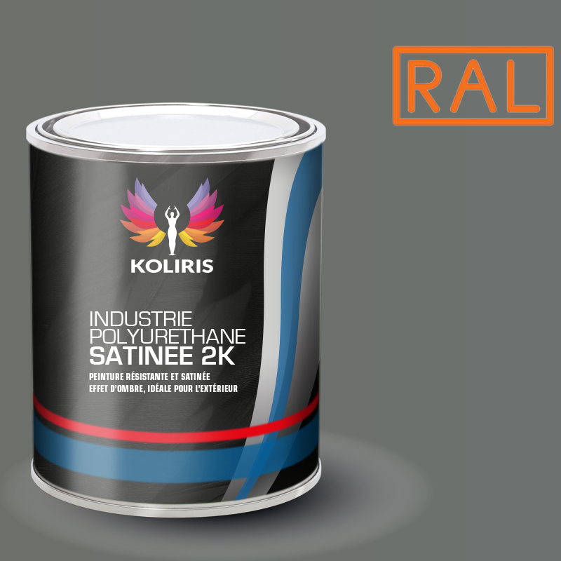 Peinture industrie 2K PU satinée Ral