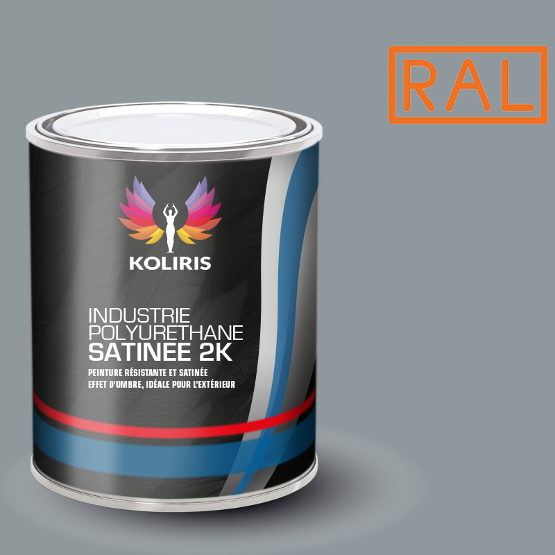 Peinture industrie 2K PU satinée Ral