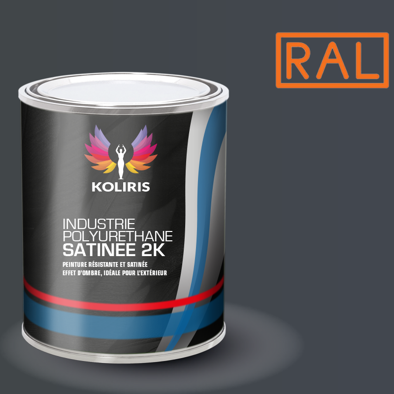 Peinture industrie 2K PU satinée Ral