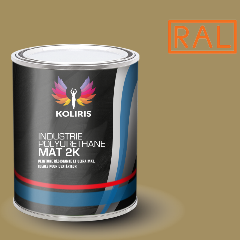 Peinture industrie 2K PU mat Ral