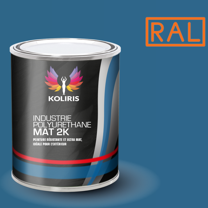 Peinture industrie 2K PU mat Ral