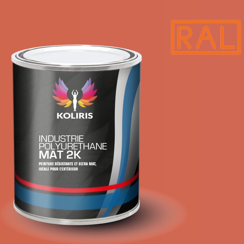 Peinture industrie 2K PU mat Ral