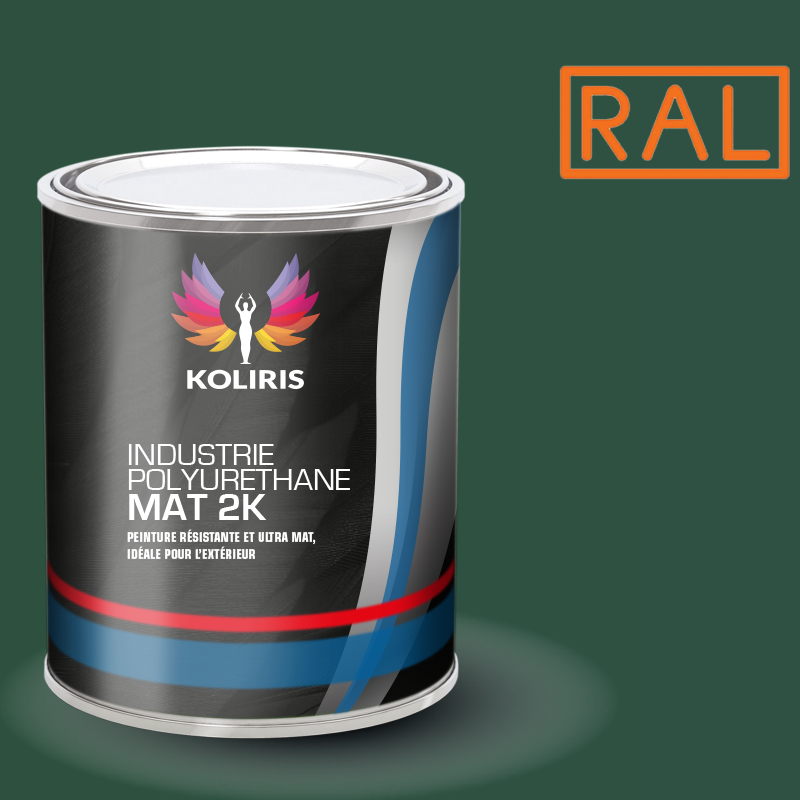 Peinture industrie 2K PU mat Ral