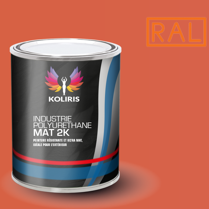 Peinture industrie 2K PU mat Ral