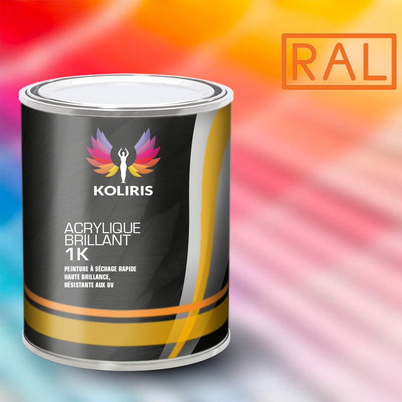 Peinture industrielle brillante Ral