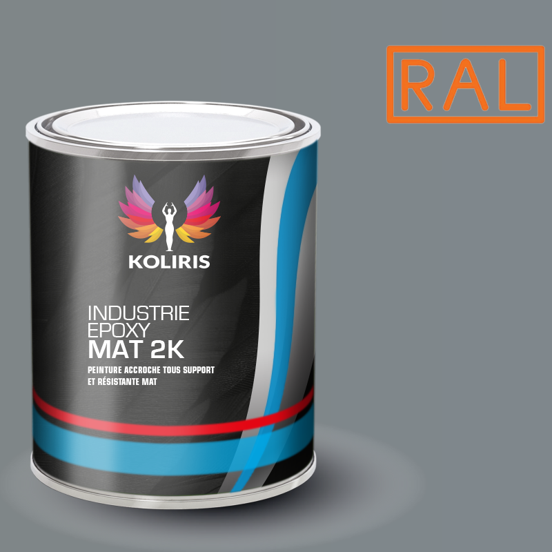 Peinture époxy 2K satinée mat Ral