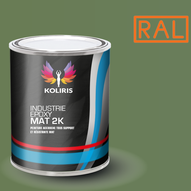 Peinture époxy 2K satinée mat Ral