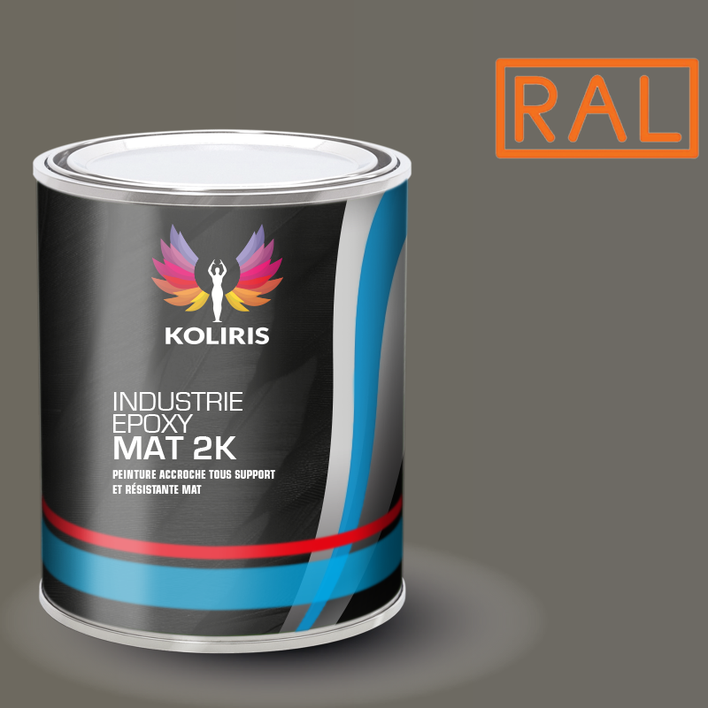 Peinture époxy 2K satinée mat Ral