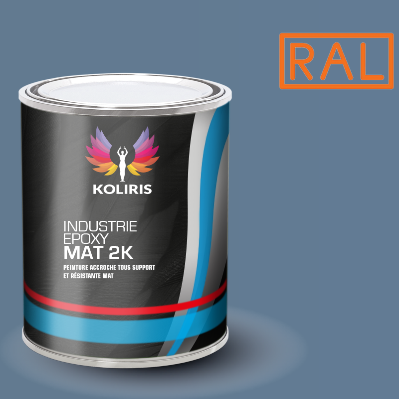 Peinture époxy 2K satinée mat Ral