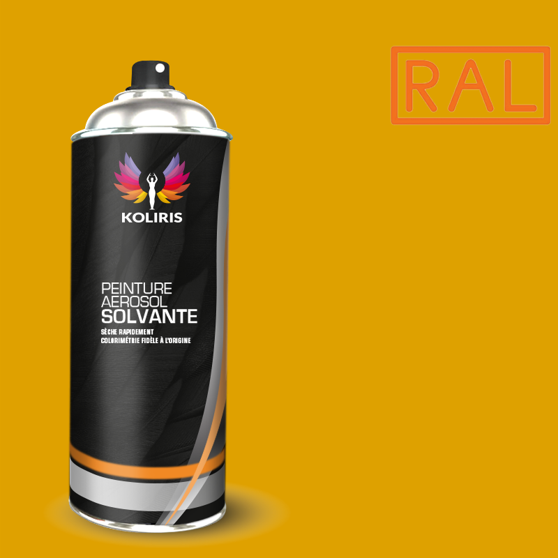 Bombe peinture industrie mat Ral 400ml