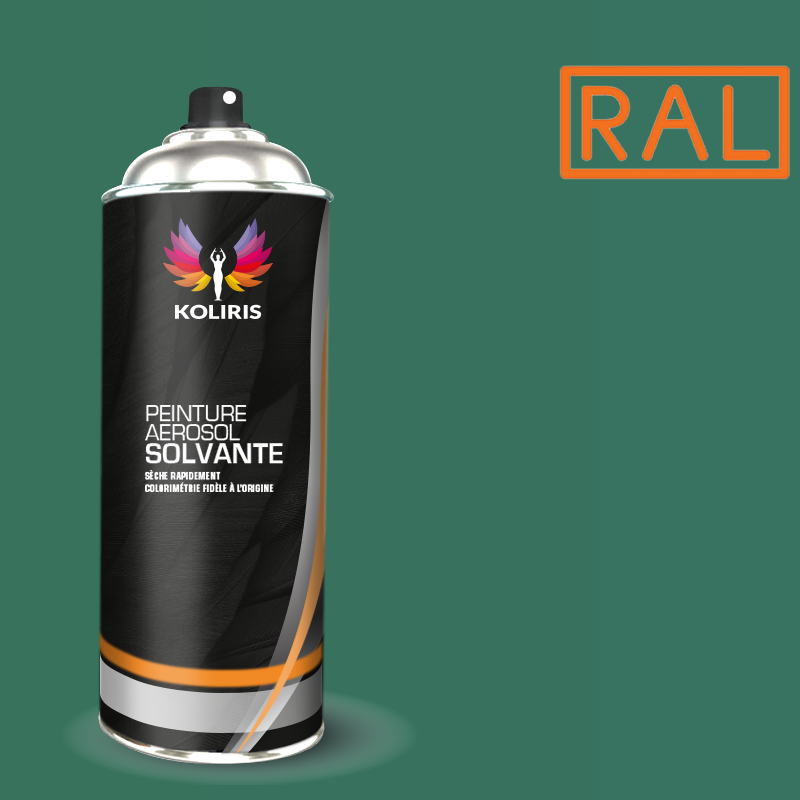 Bombe peinture industrie mat Ral 400ml