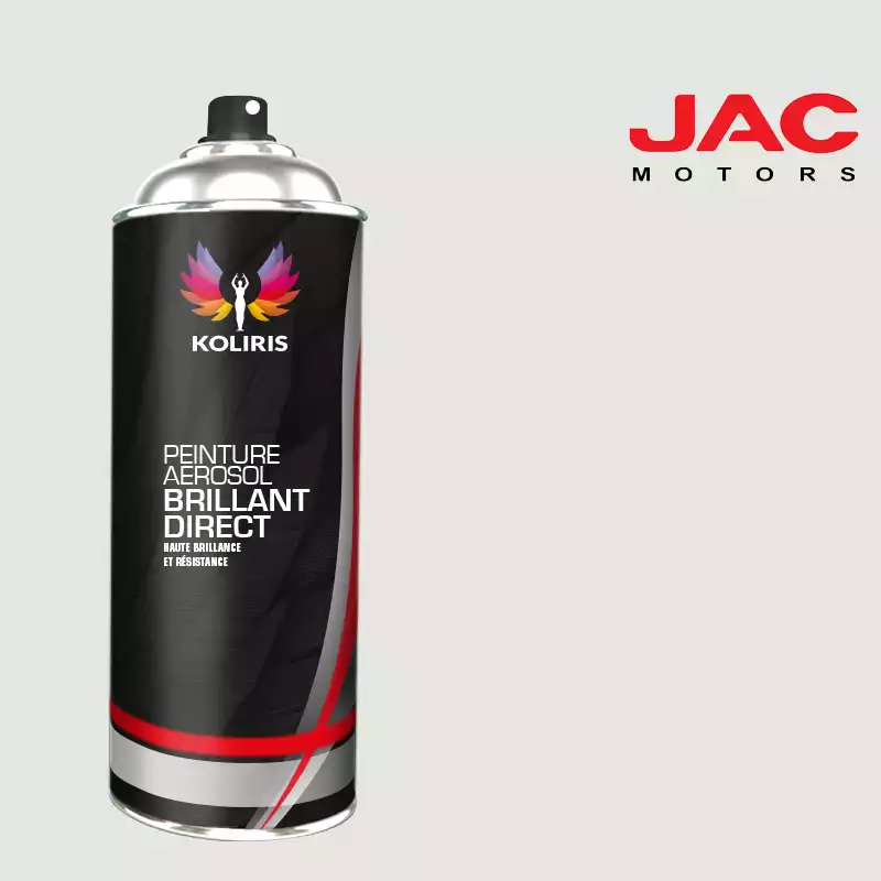 Bombe de peinture utilitaire 1K brillant Jac Motors 400ml