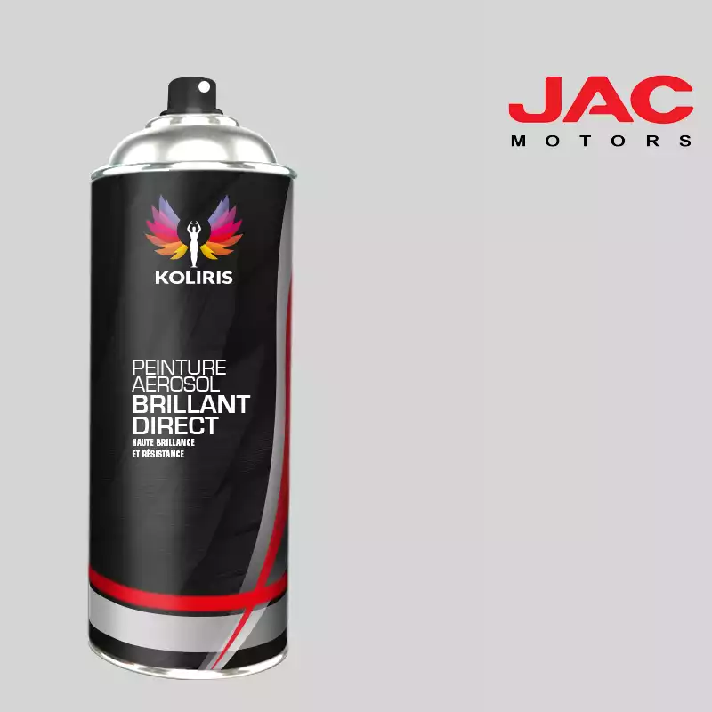 Bombe de peinture utilitaire 1K brillant Jac Motors 400ml