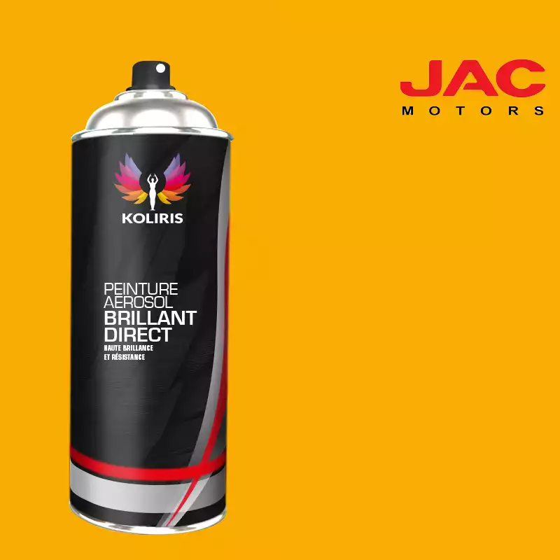 Bombe de peinture utilitaire 1K brillant Jac Motors 400ml