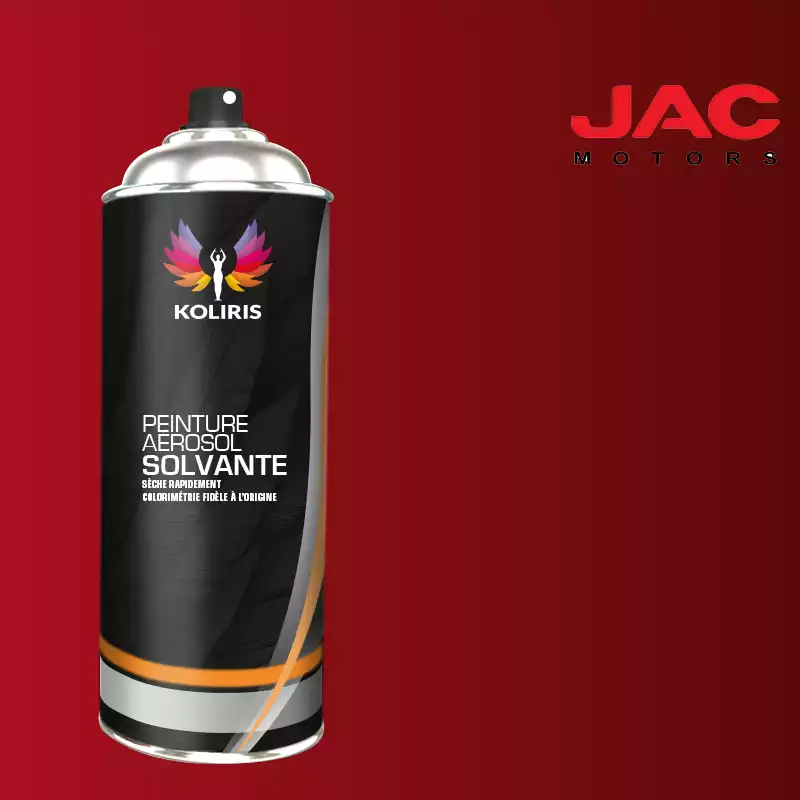 Bombe de peinture utilitaire solvant Jac Motors 400ml