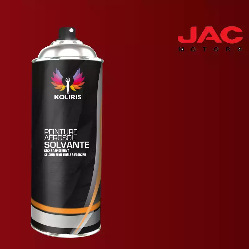 Bombe de peinture utilitaire solvant Jac Motors 400ml