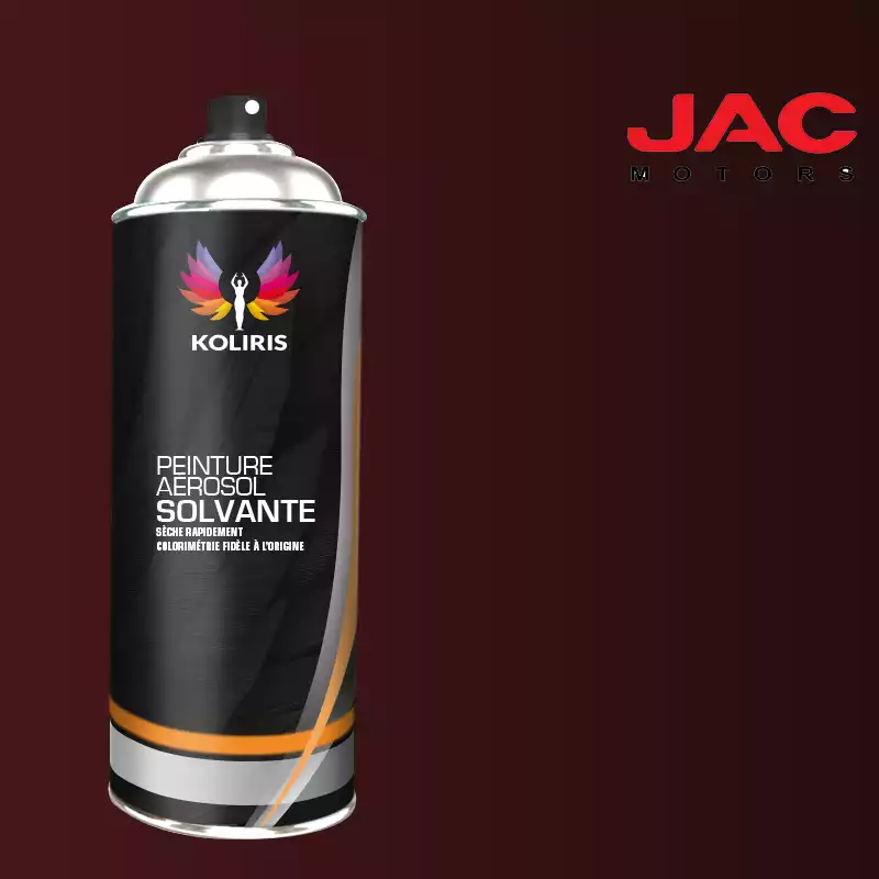 Bombe de peinture utilitaire solvant Jac Motors 400ml