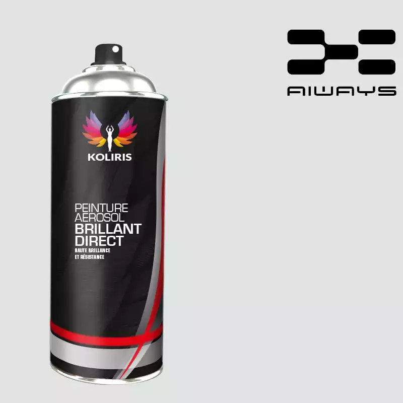 Bombe de peinture voiture 1K brillant Aiways 400ml