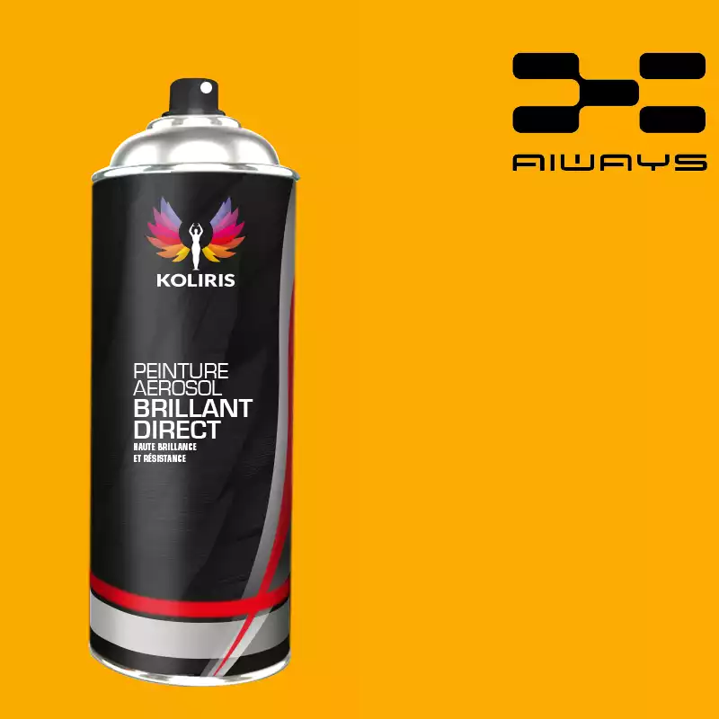 Bombe de peinture voiture 1K brillant Aiways 400ml