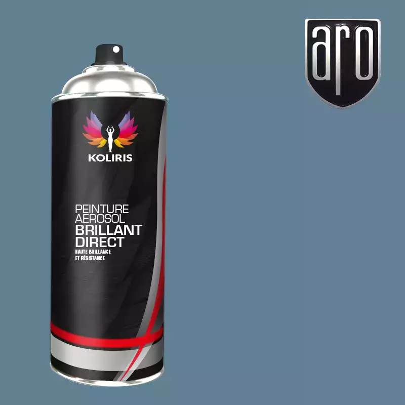 Bombe de peinture voiture 1K brillant Aro 400ml