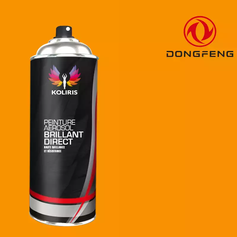 Bombe de peinture voiture 1K brillant Dongfeng 400ml
