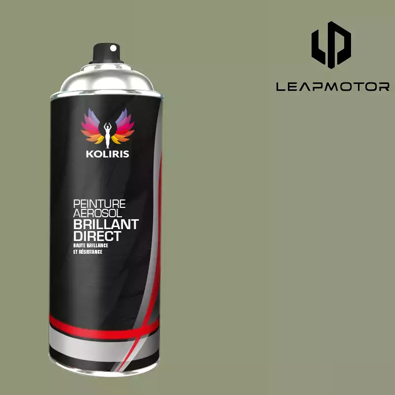 Bombe de peinture voiture 1K brillant Leap Motor 400ml